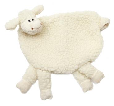 Wärmeschaf - Schaf aus Schurwolle - groß ca. 38x34cm
