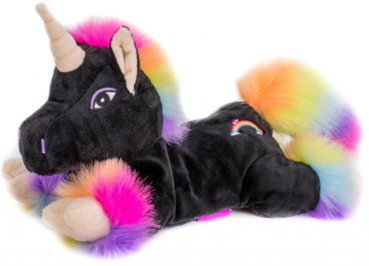 Habibi - Einhorn - Regenbogen schwarz