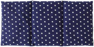 3 Kammerkissen dunkelblau mit Sternen