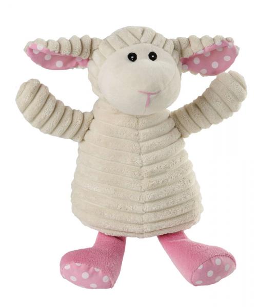 Schaf mit rosa Pünktchen