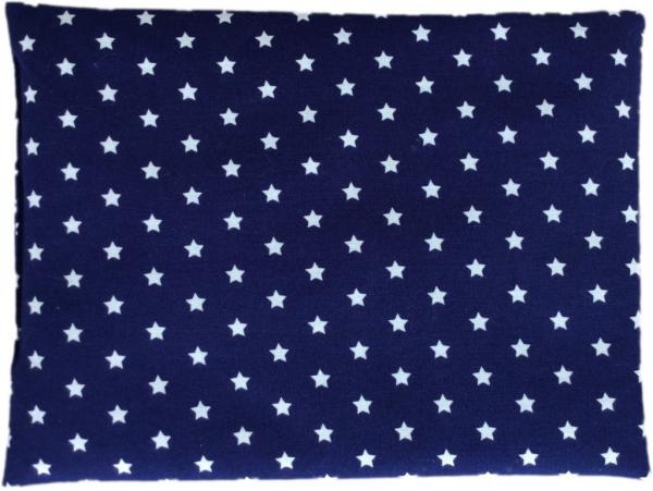 1 Kammerkissen Blau mit Sternen