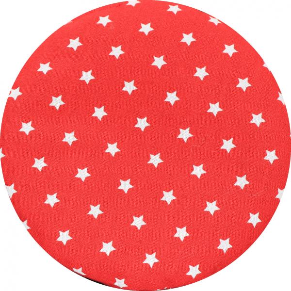 Rundi - Trösterkissen "Sterne rot"